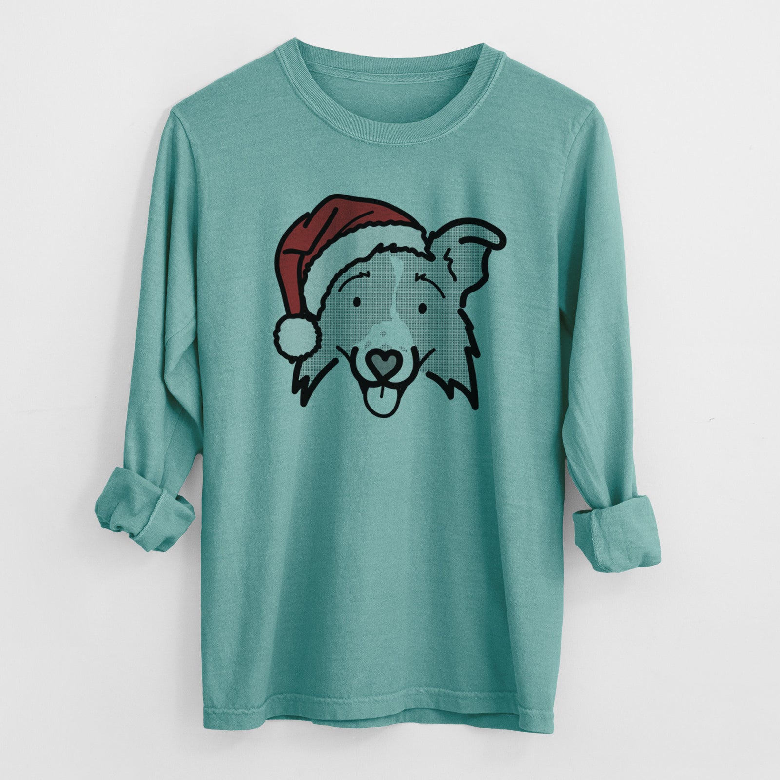 Jolly Border Collie 2.0 - Jam - Heavyweight 100% Cotton Long Sleeve