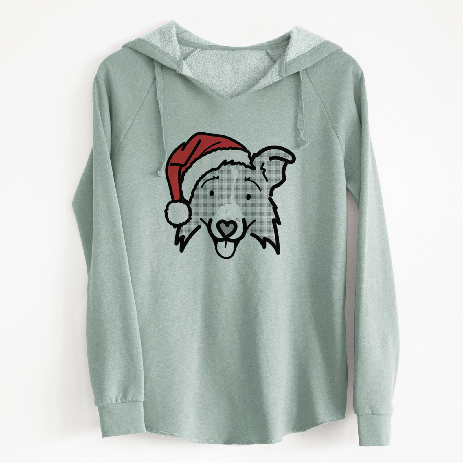 Jolly Border Collie 2.0 - Jam - Cali Wave Hooded Sweatshirt