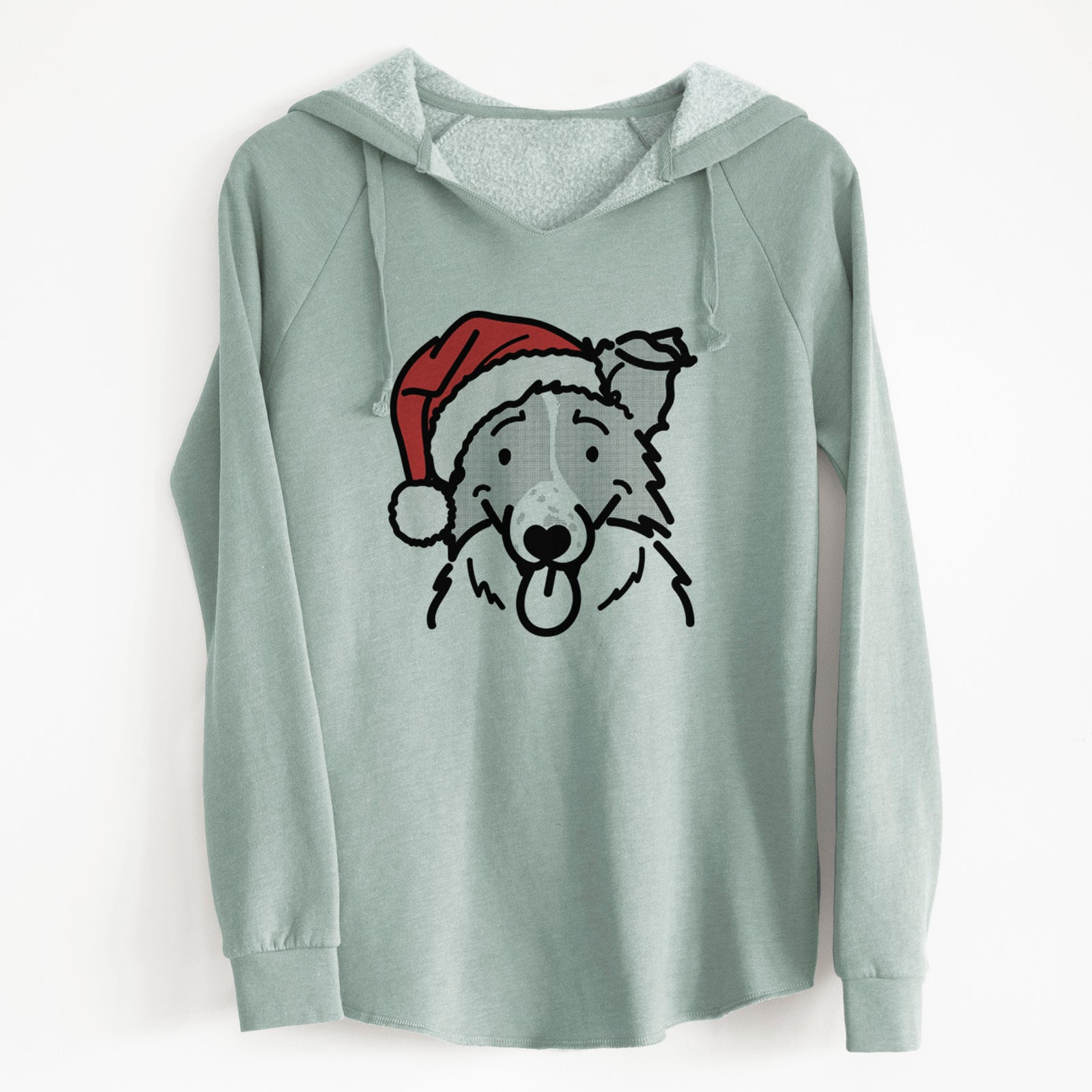 Jolly Border Collie - Jam - Cali Wave Hooded Sweatshirt