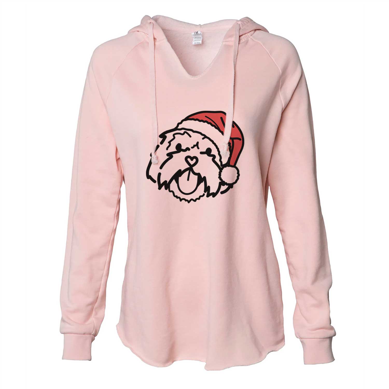 Jolly Lhasa Apso - Keia - Cali Wave Hooded Sweatshirt