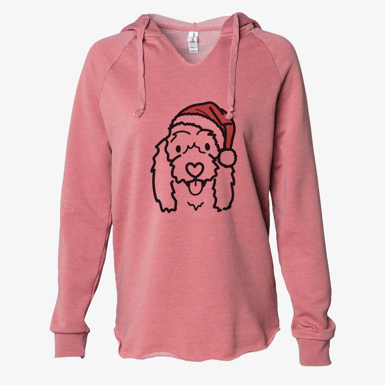 Jolly Coton de Tulear - Louie - Cali Wave Hooded Sweatshirt