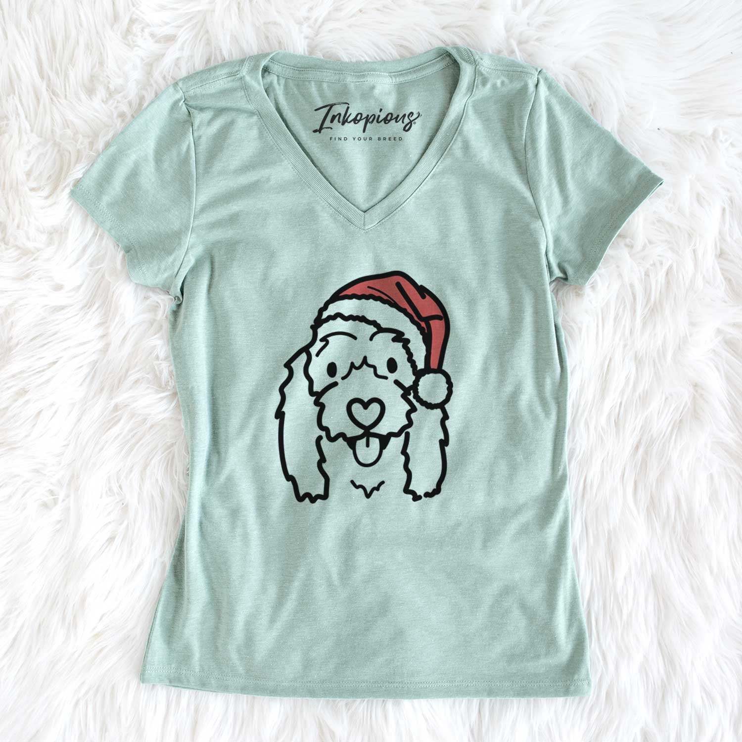 Jolly Coton de Tulear - Louie - Women's V-neck Shirt