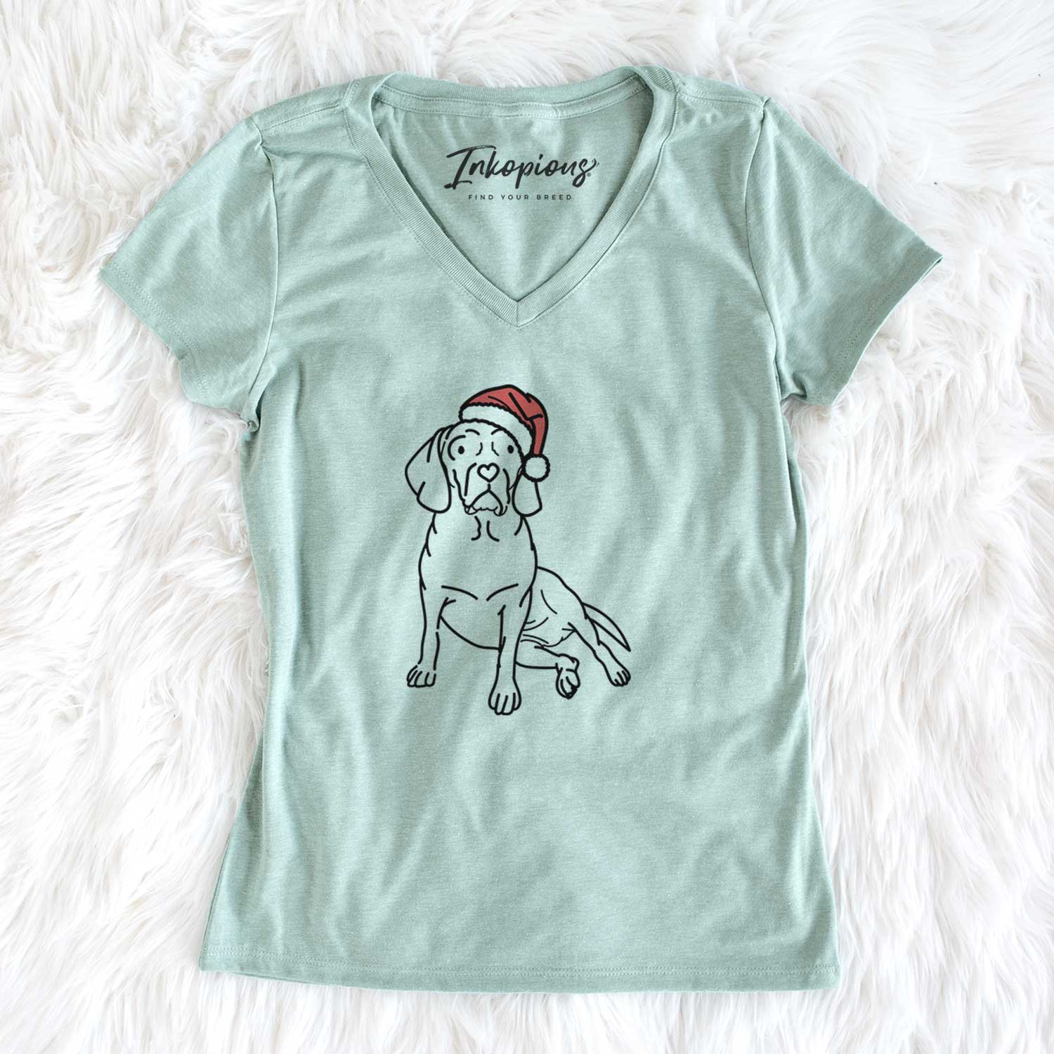 Jolly Puggle - Mayble - Women's V-neck Shirt