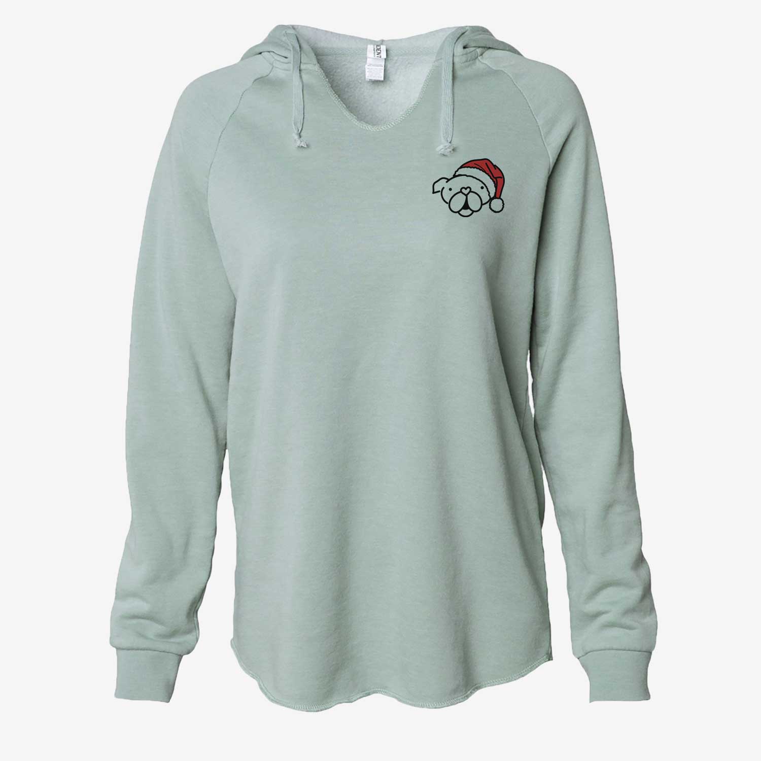 Jolly English Bulldog - Cali Wave Hooded Sweatshirt