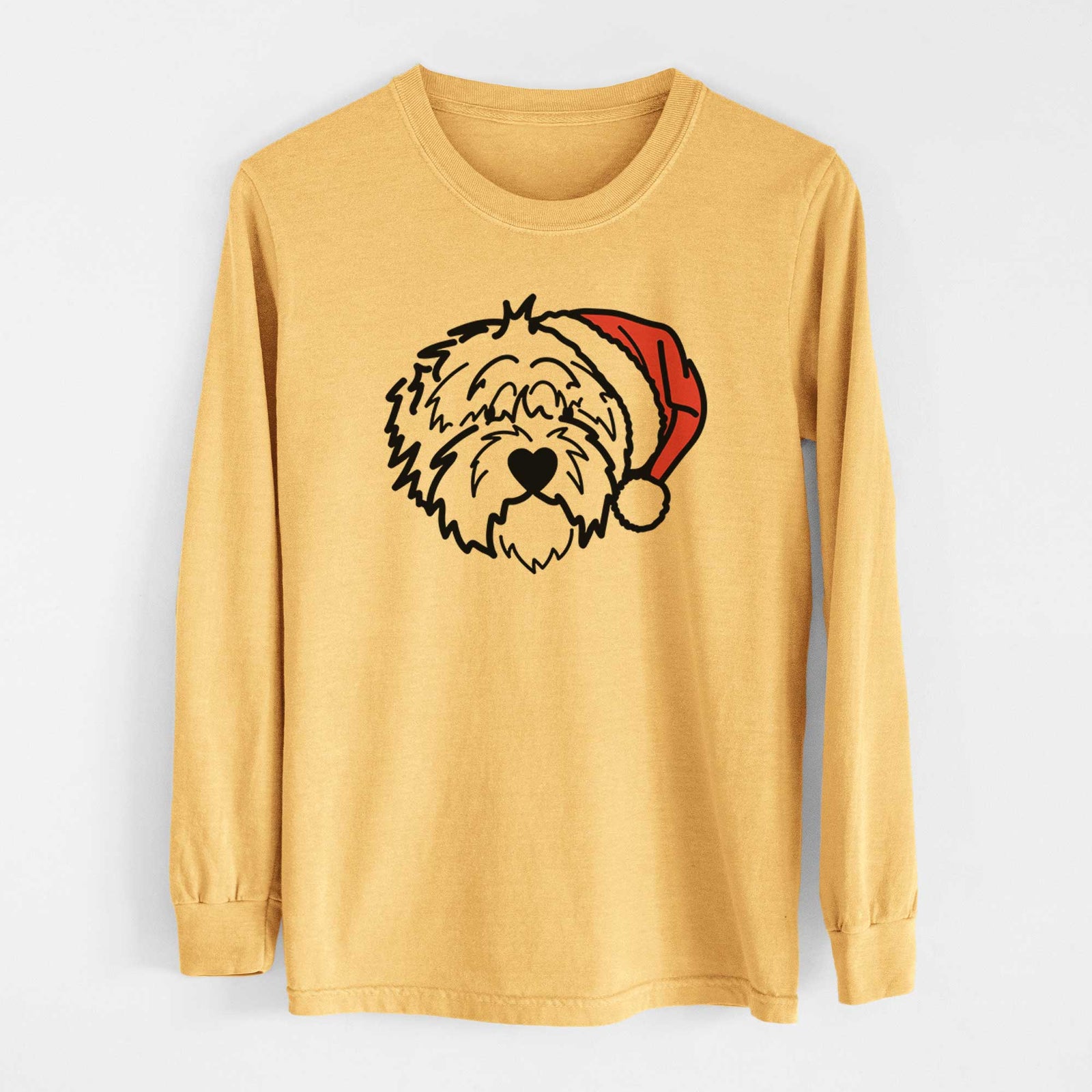 Jolly Old English Sheepdog - Penny - Heavyweight 100% Cotton Long Sleeve