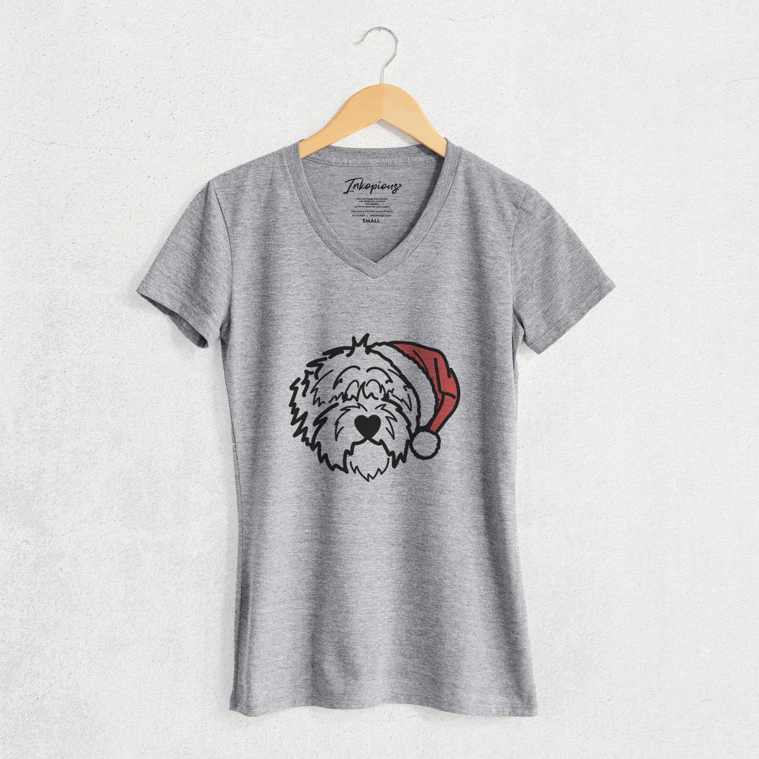 Jolly Old English Sheepdog - Penny - Women's V-neck Shirt