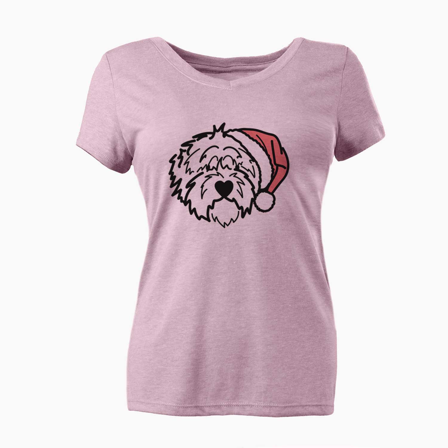 Jolly Old English Sheepdog - Penny - Women's V-neck Shirt
