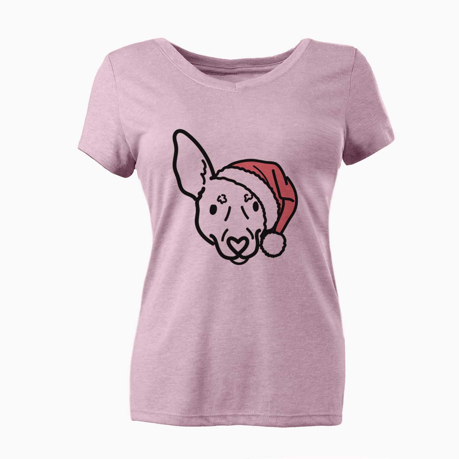 Jolly Rat Terrier - Penny - Women's V-neck Shirt