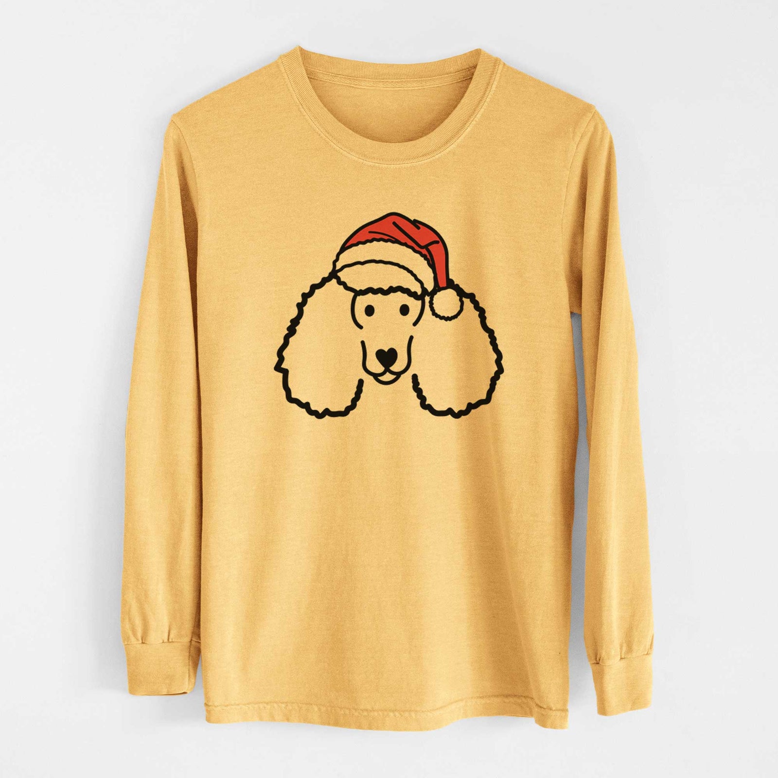 Jolly Poodle - Heavyweight 100% Cotton Long Sleeve