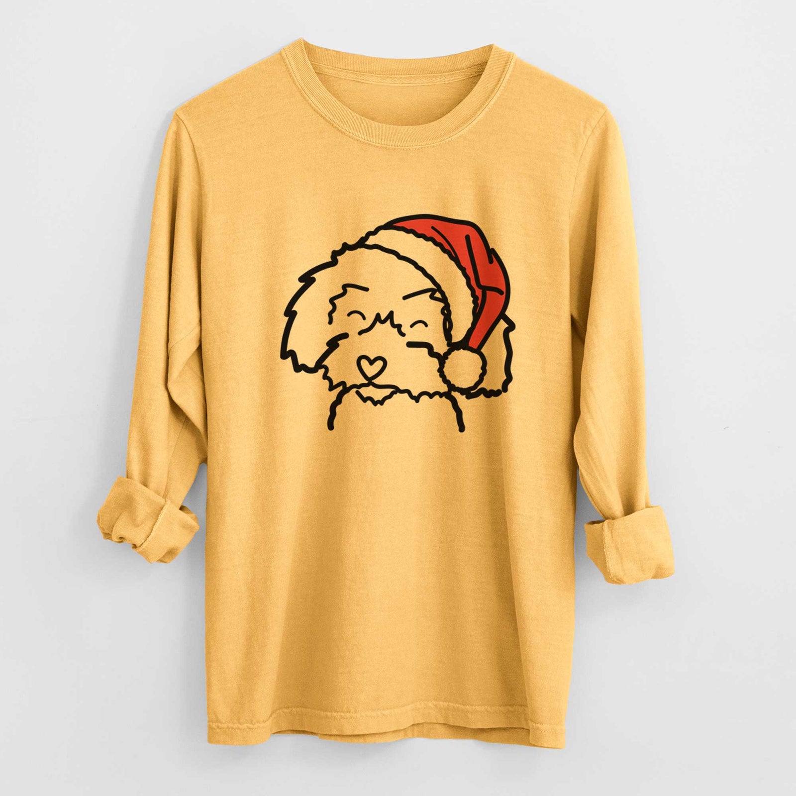 Jolly Schnoodle - Heavyweight 100% Cotton Long Sleeve