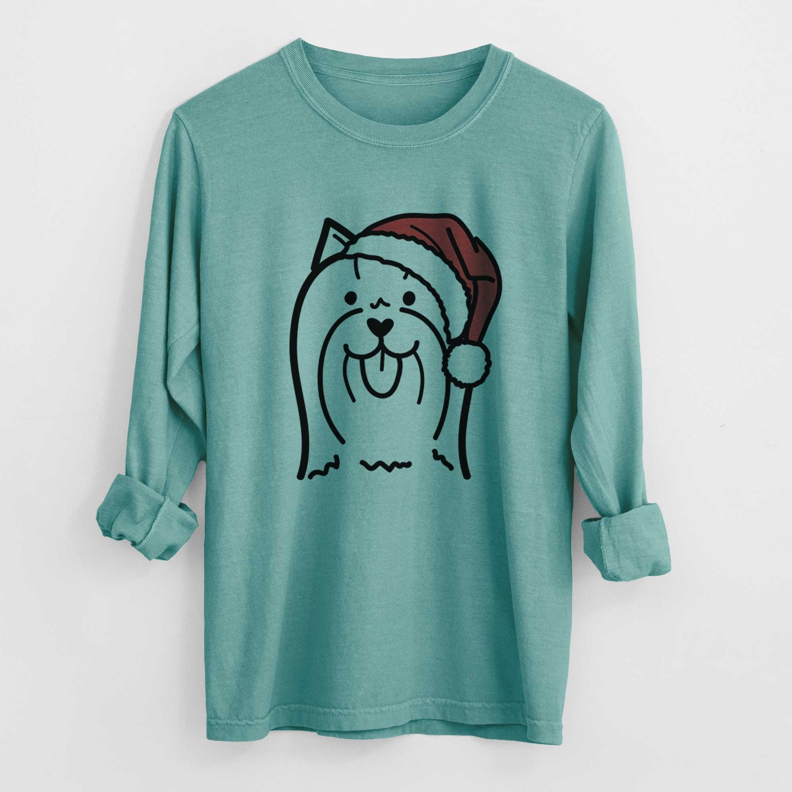 Jolly Yorkshire Terrier - Heavyweight 100% Cotton Long Sleeve