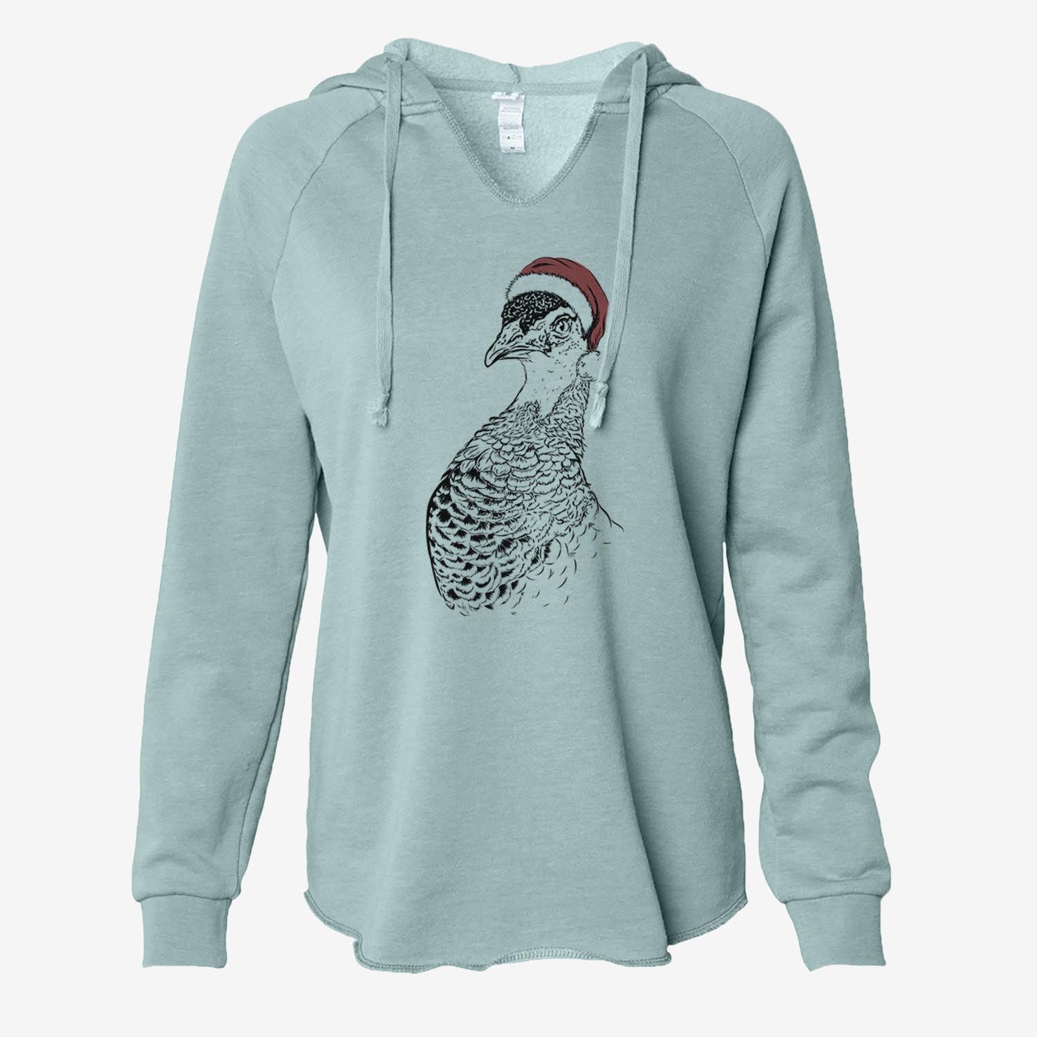 Dee the Peahen - Cali Wave Hooded Sweatshirt