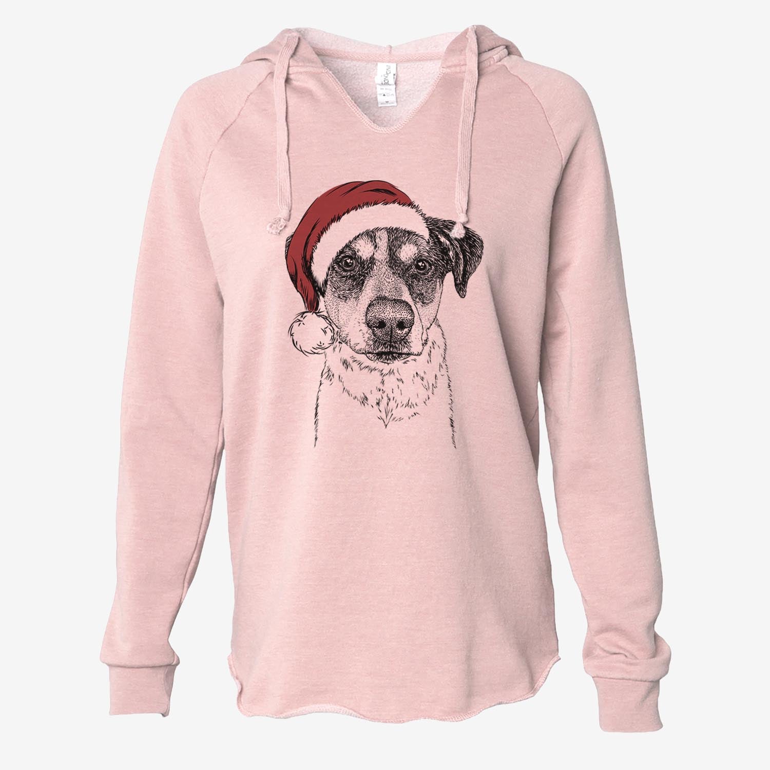 Gertrude the Mixed Breed - Cali Wave Hooded Sweatshirt