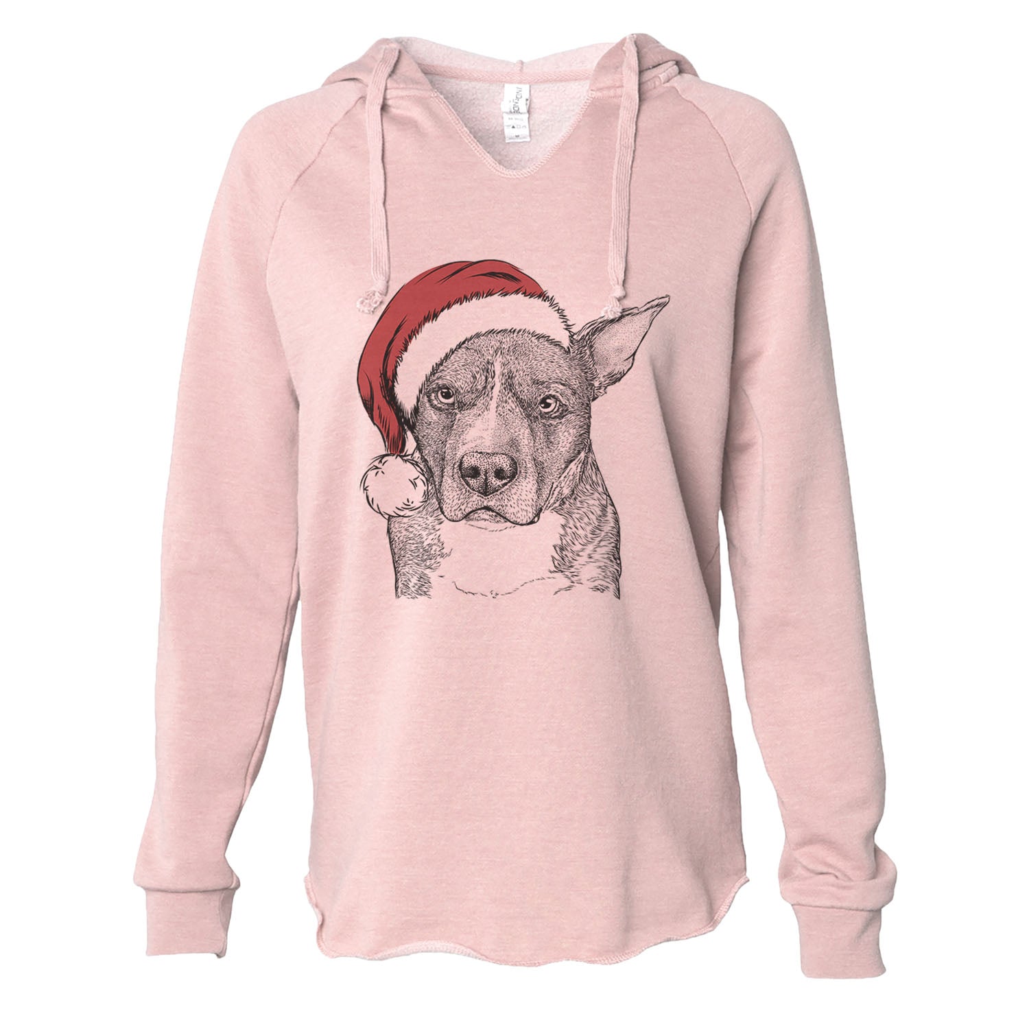 Mercy the Pitbull - Cali Wave Hooded Sweatshirt