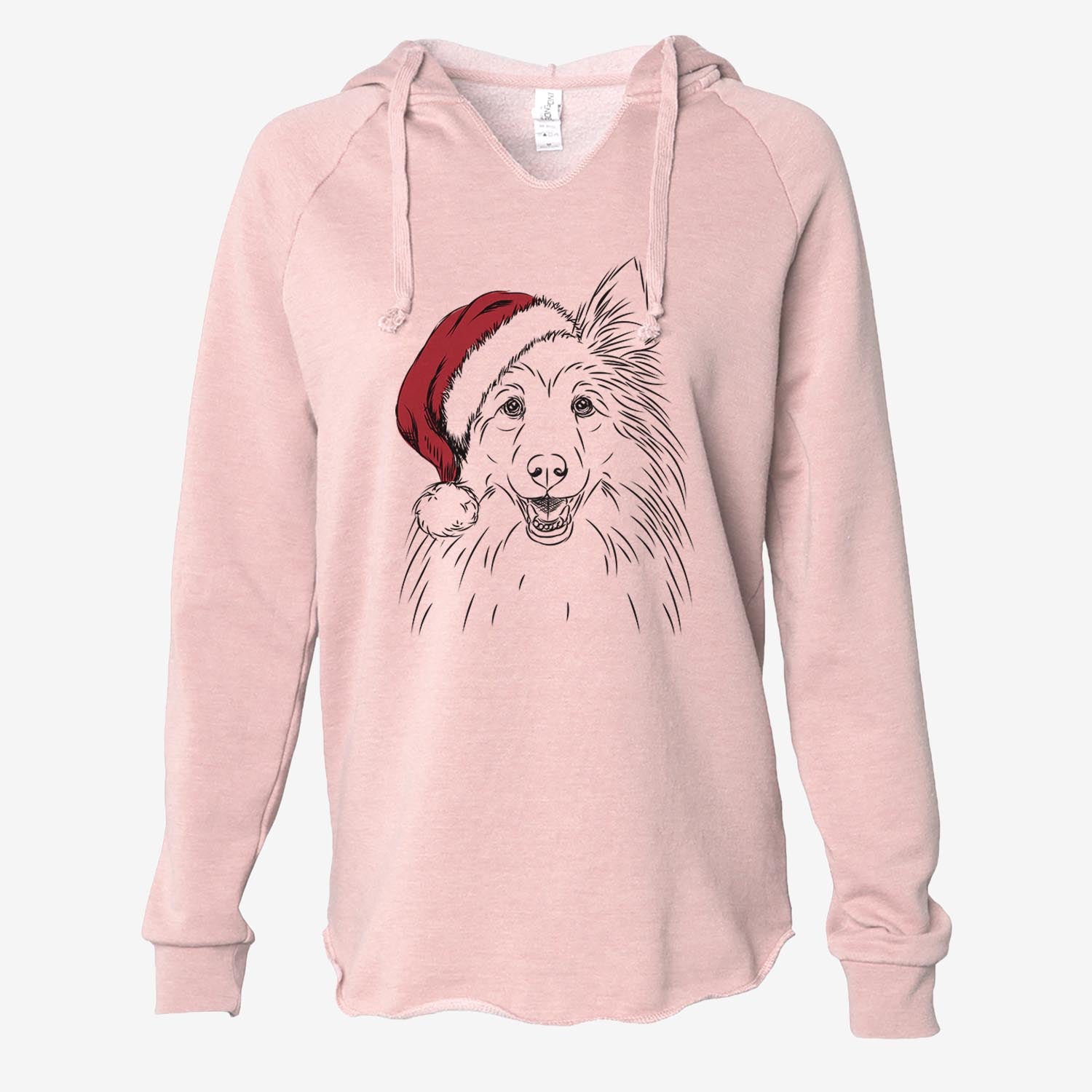 Sheldon the Shetland Sheepdog - Cali Wave Hooded Sweatshirt