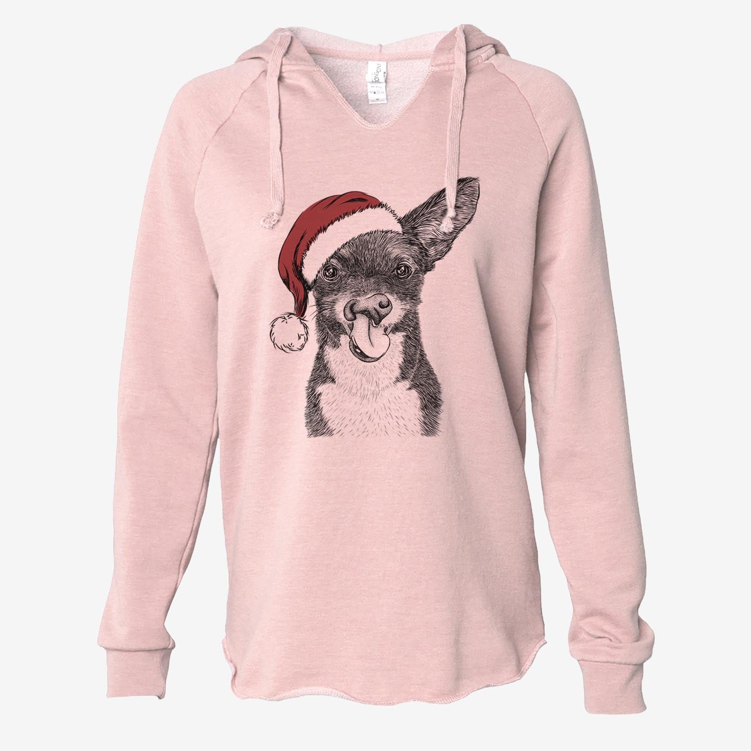 Sprout the Chihuahua Mix - Cali Wave Hooded Sweatshirt