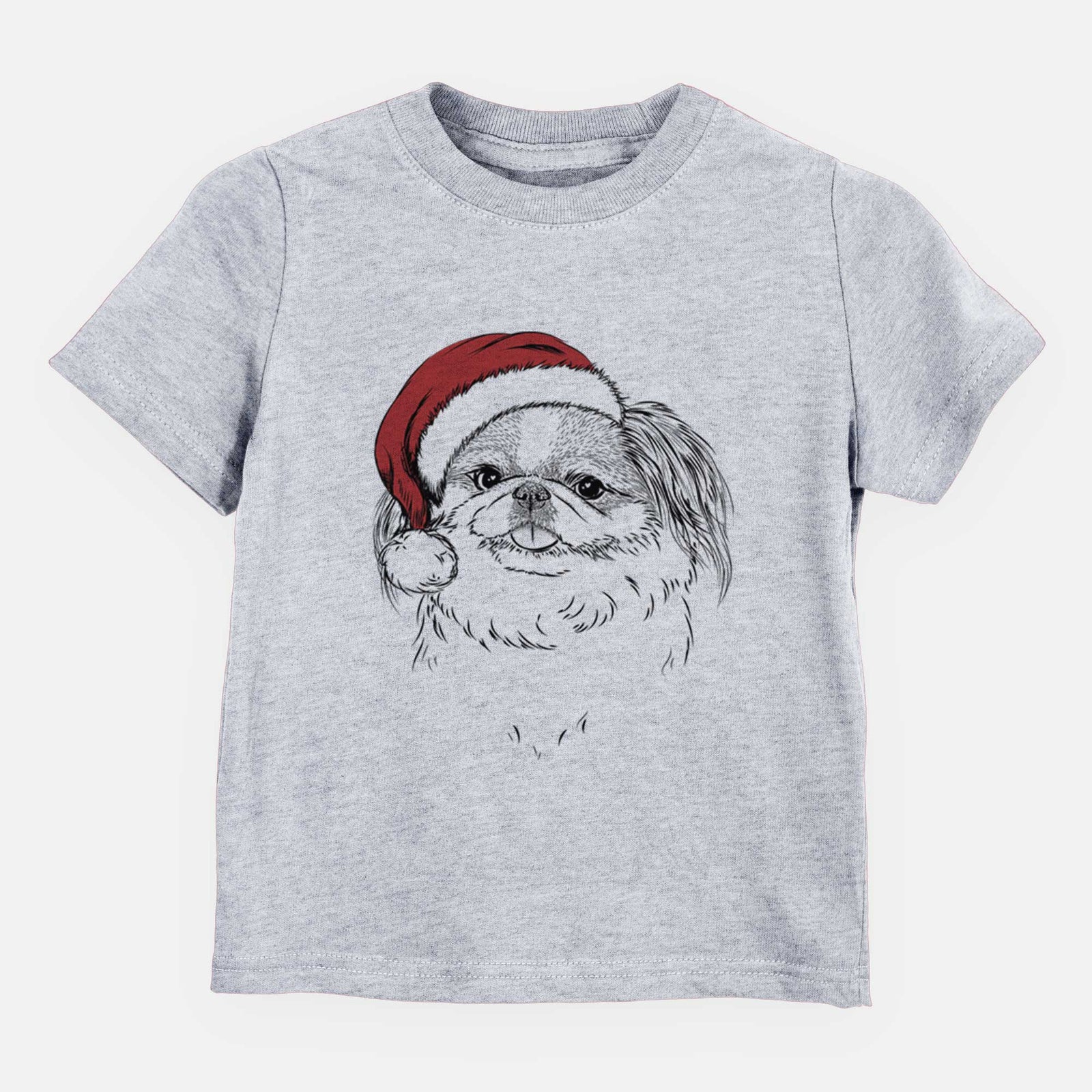 Santa Abra Bean the Pekingese - Kids/Youth/Toddler Shirt