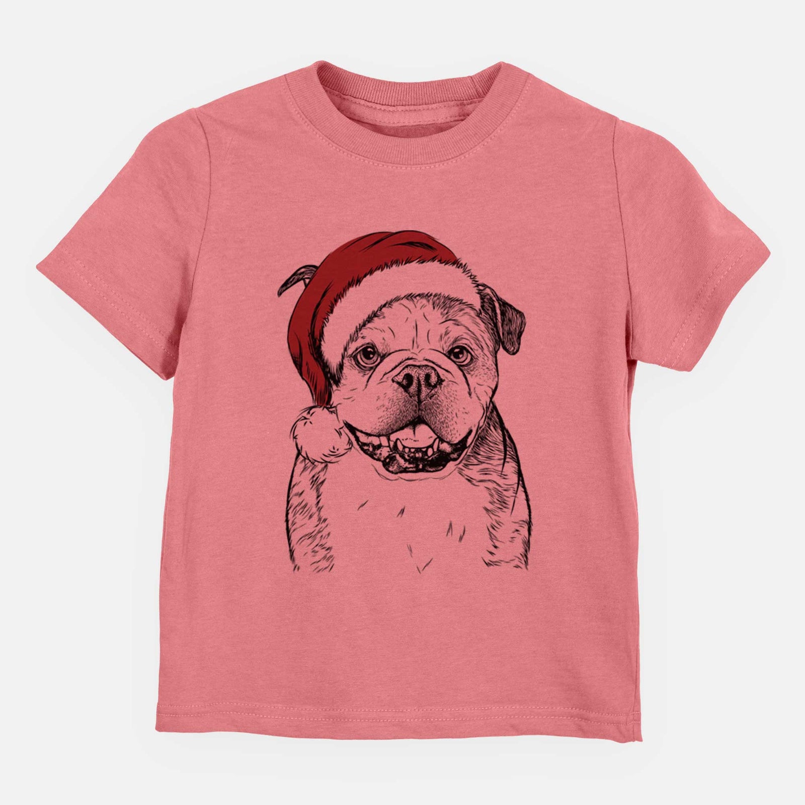 Santa Agatha the Boston Bulldog - Kids/Youth/Toddler Shirt