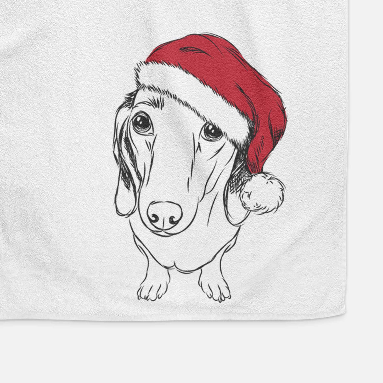 Annabelle the Dachshund Decorative Hand Towel