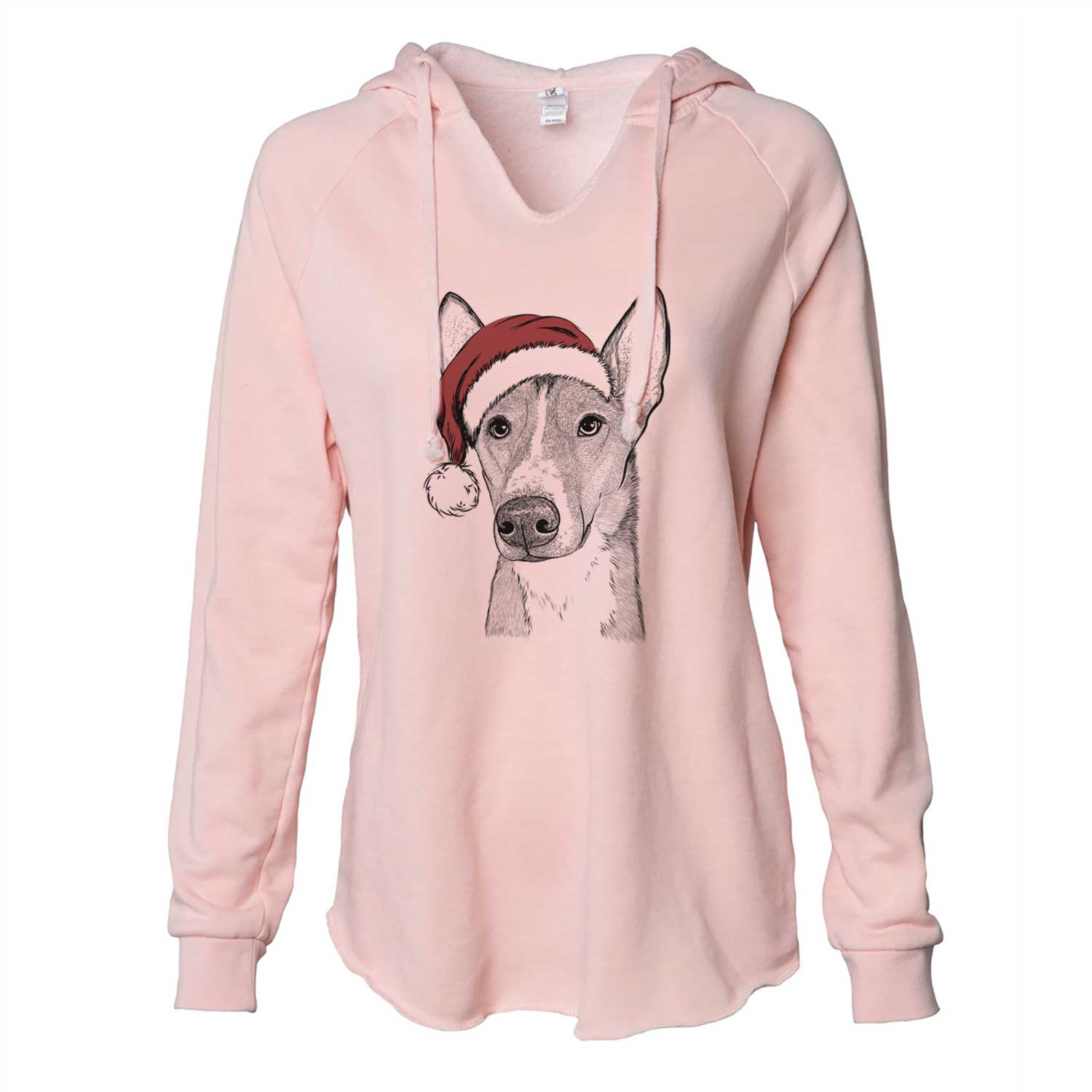 Anubis the Alaskan Husky - Cali Wave Hooded Sweatshirt