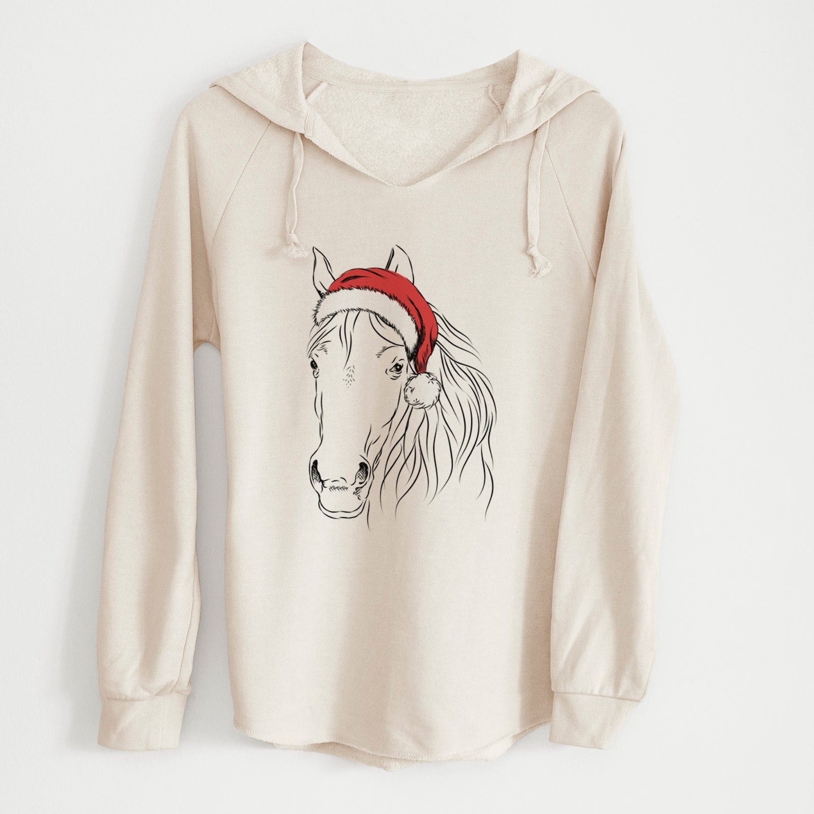 Santa Aria the Horse - Cali Wave Hooded Sweatshirt