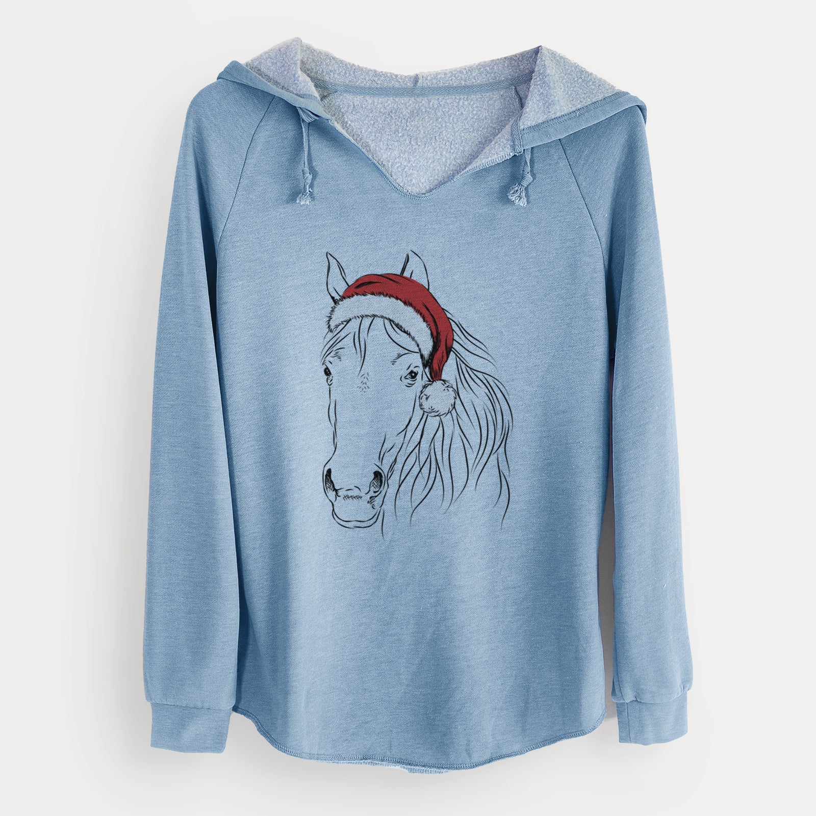 Santa Aria the Horse - Cali Wave Hooded Sweatshirt