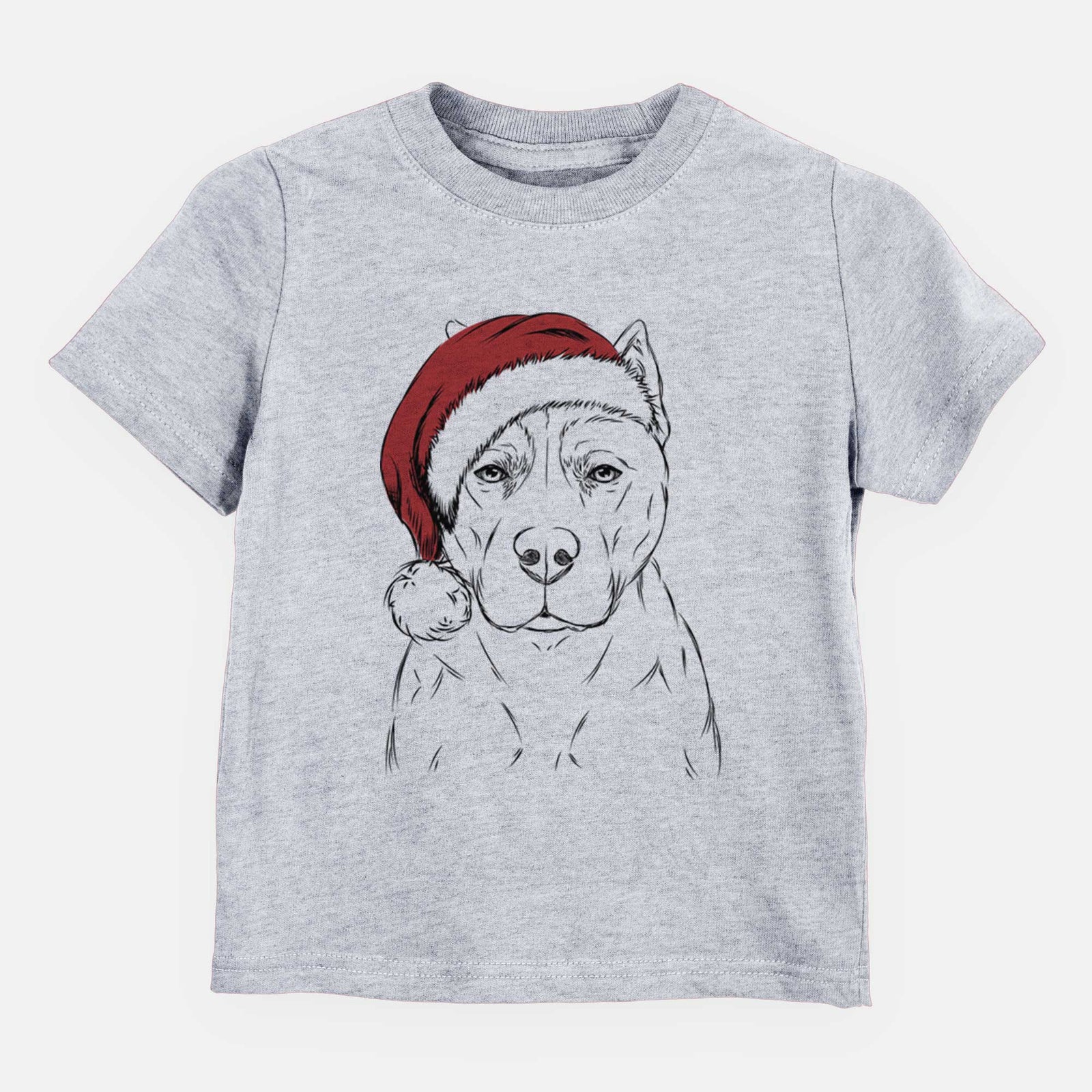 Santa Bane the Pitbull Mix - Kids/Youth/Toddler Shirt