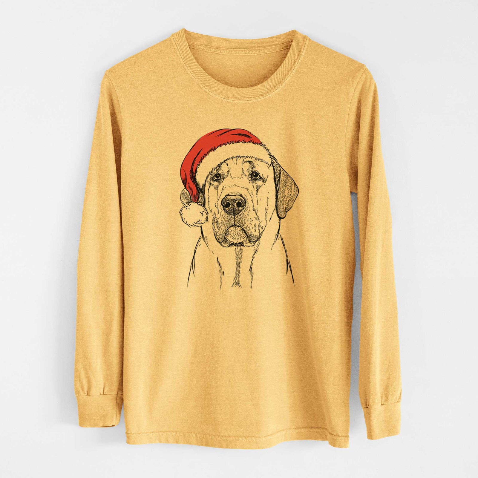 Santa Beau the Broholmer - Heavyweight 100% Cotton Long Sleeve