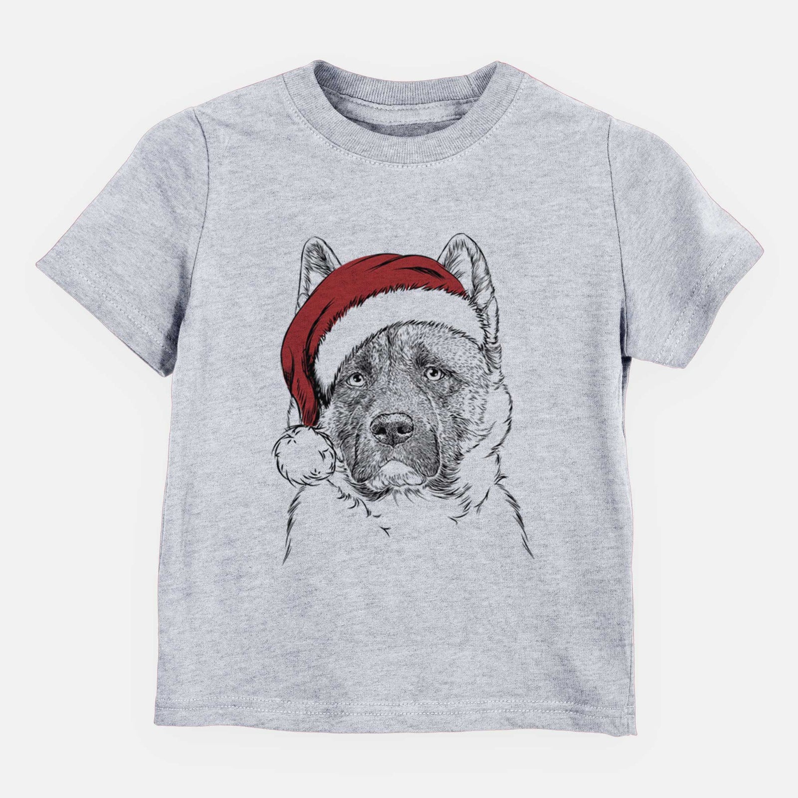 Santa Bo the American Akita - Kids/Youth/Toddler Shirt