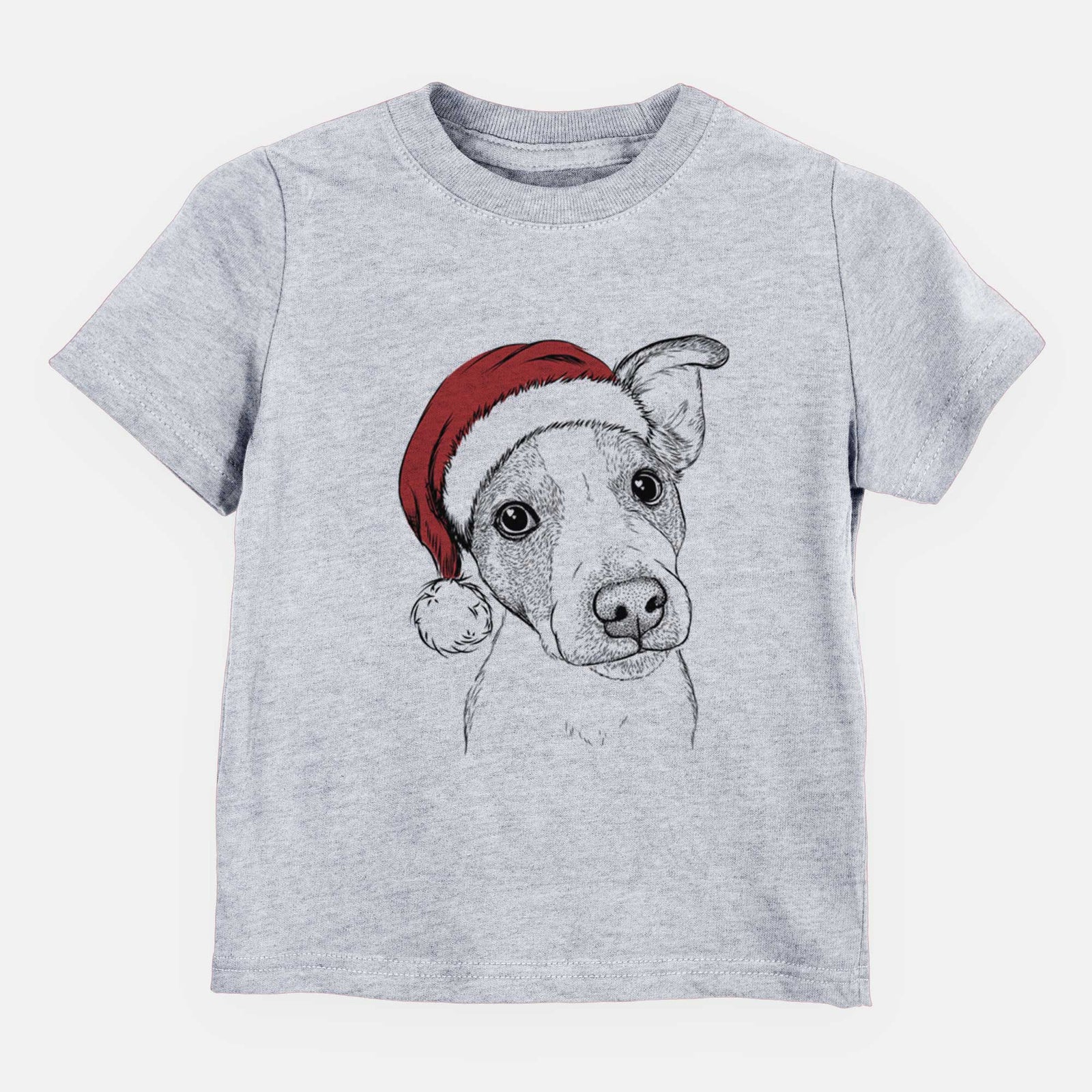 Santa Bosse the Jack Russell Terrier - Kids/Youth/Toddler Shirt