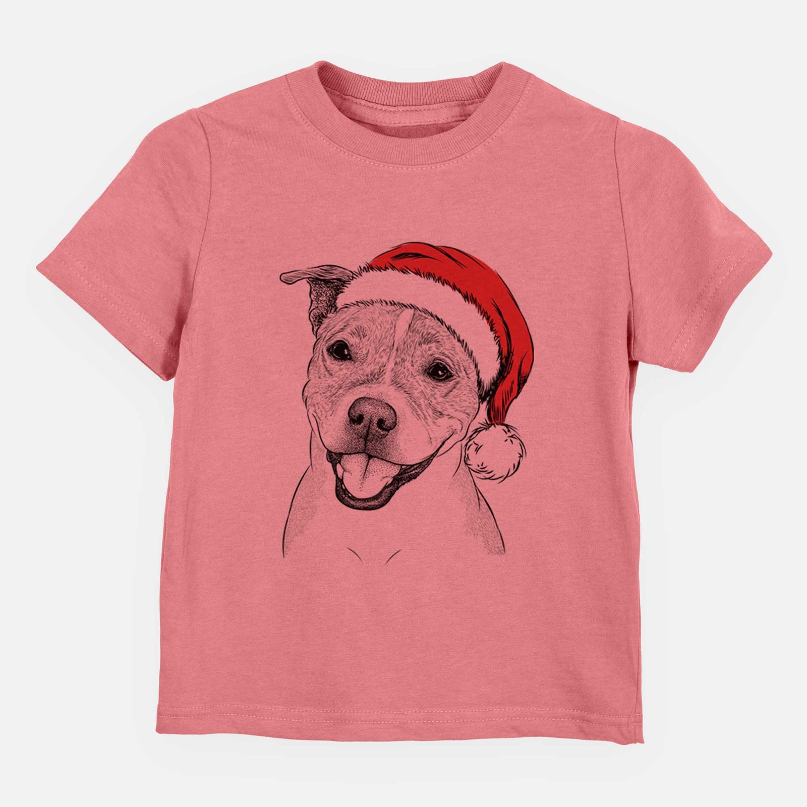 Santa BrookLyn the Staffordshire Bull Terrier - Kids/Youth/Toddler Shirt