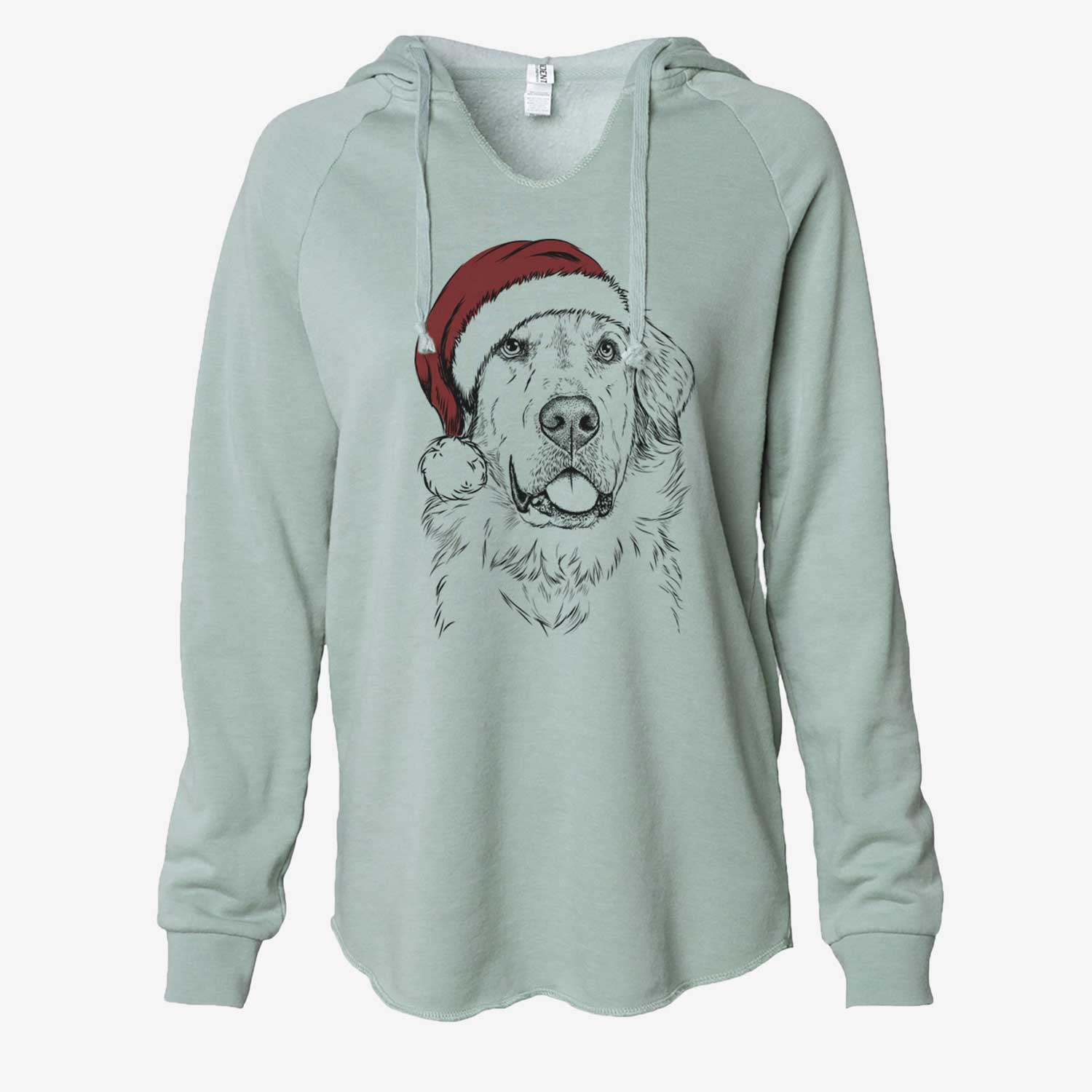Brophy the Great Pyrenees - Cali Wave Hooded Sweatshirt