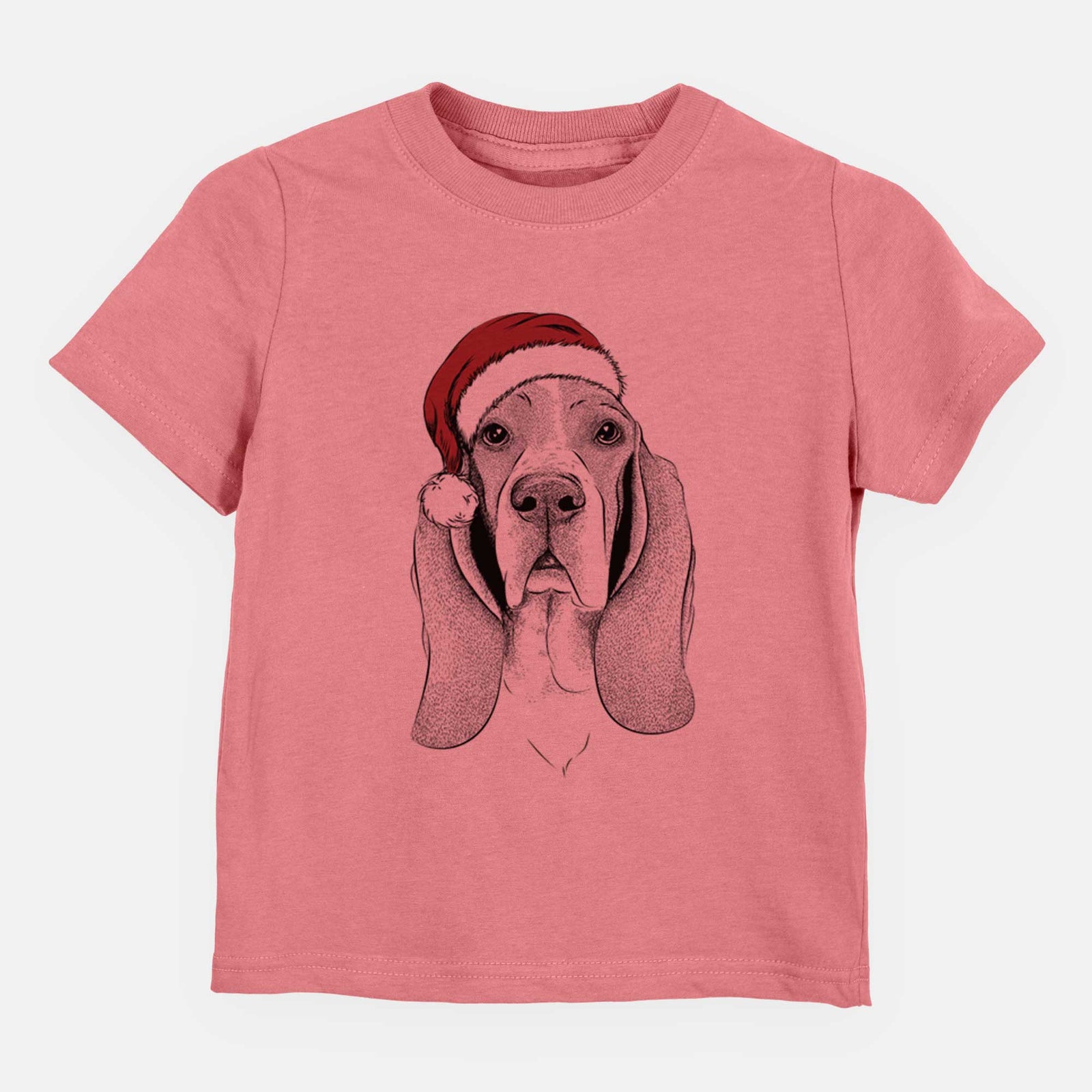 Santa Buckley the Basset Hound - Kids/Youth/Toddler Shirt