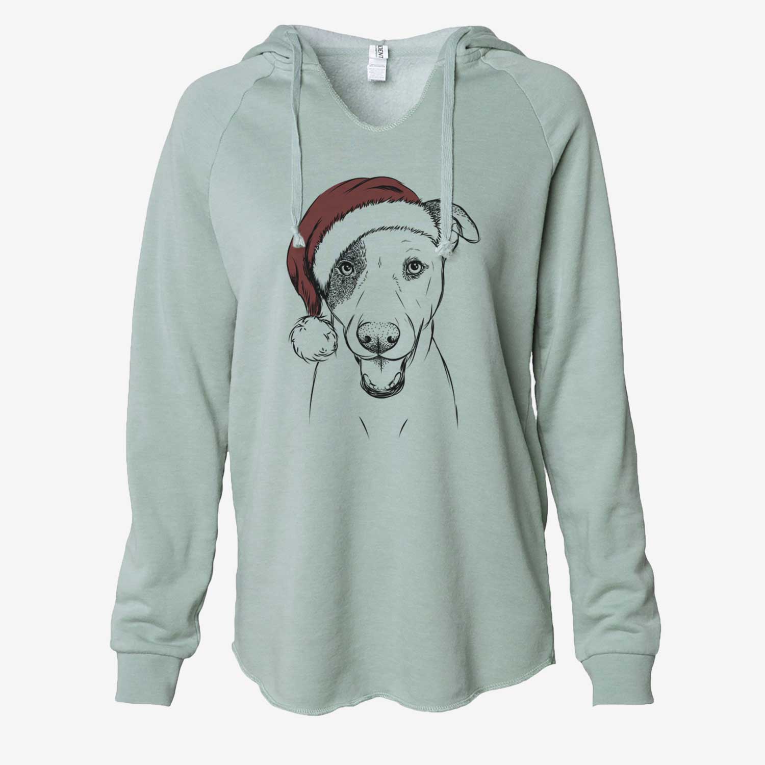 Bucky the Mixed Breed - Cali Wave Hooded Sweatshirt