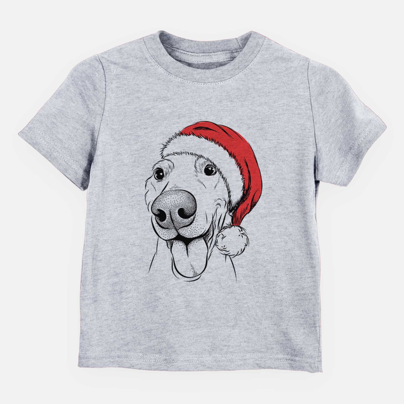 Santa Buddy the Buddy the Sato / American Village Dog - Kids/Youth/Toddler Shirt