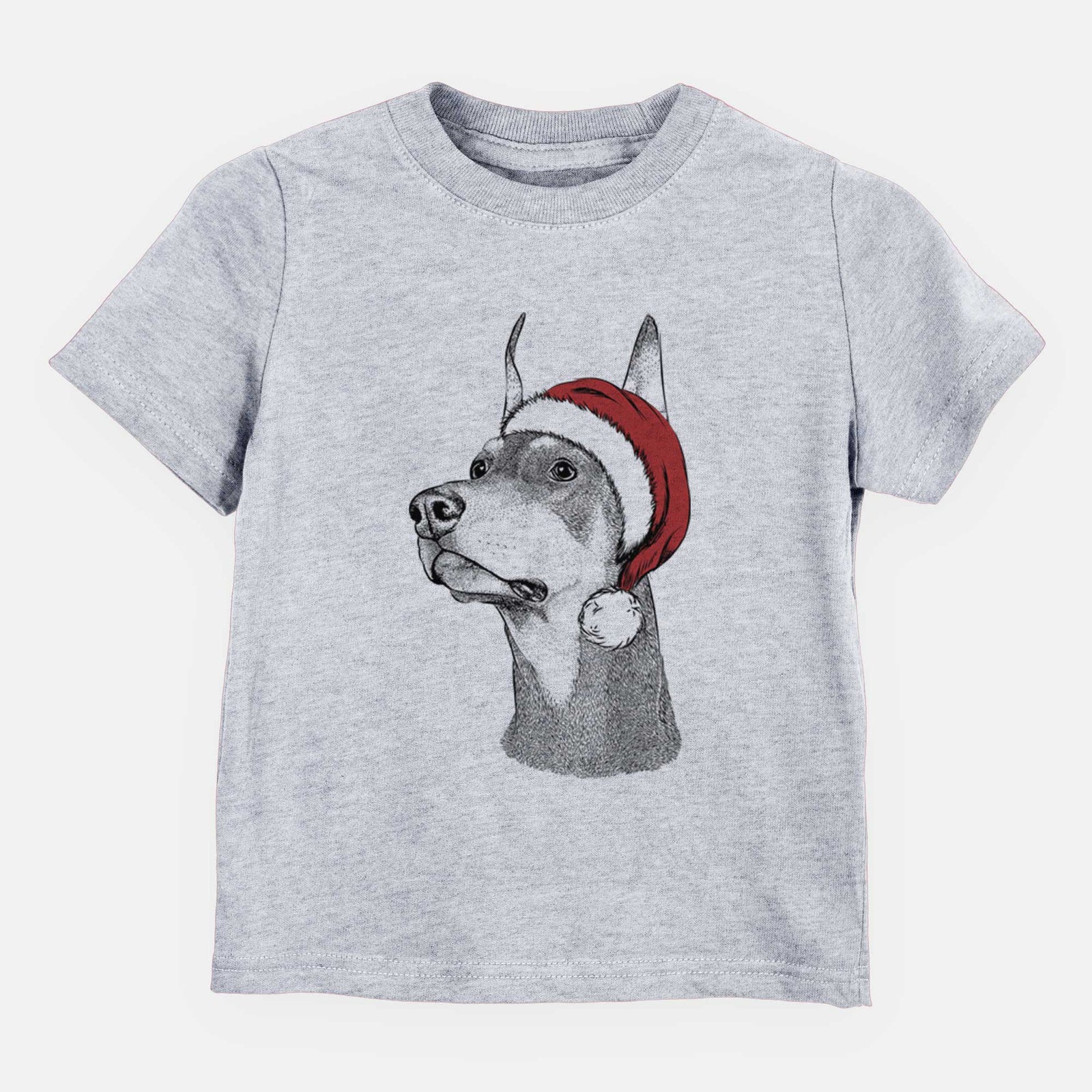 Santa Cenza the Doberman Pinscher - Kids/Youth/Toddler Shirt