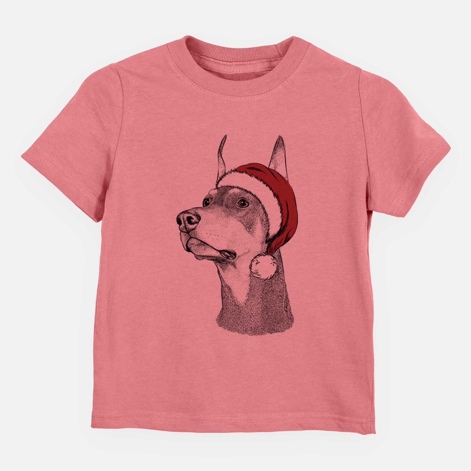 Santa Cenza the Doberman Pinscher - Kids/Youth/Toddler Shirt