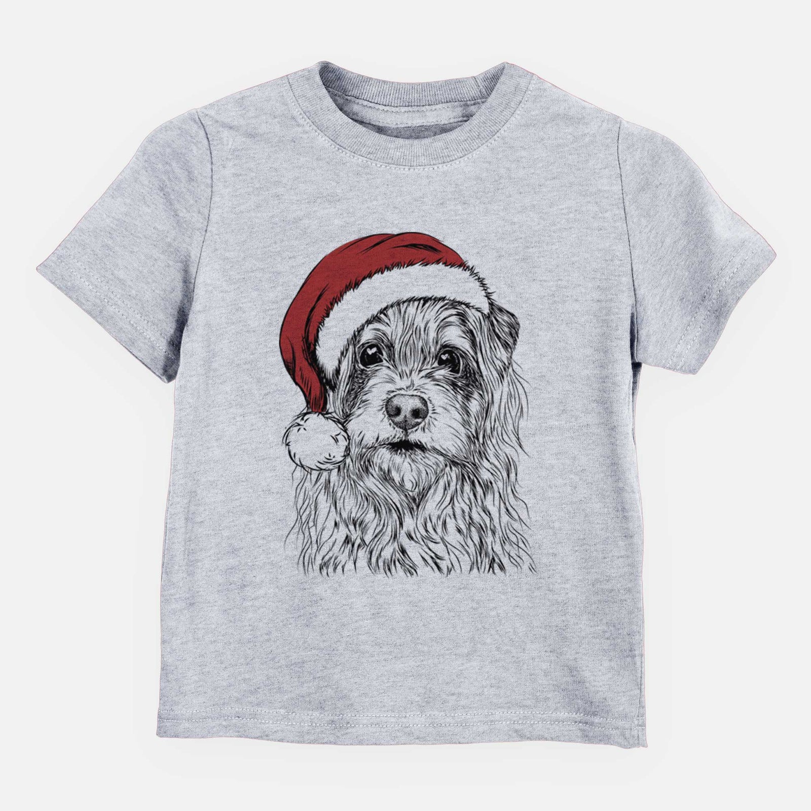 Santa Chester the Terrier Mix - Kids/Youth/Toddler Shirt