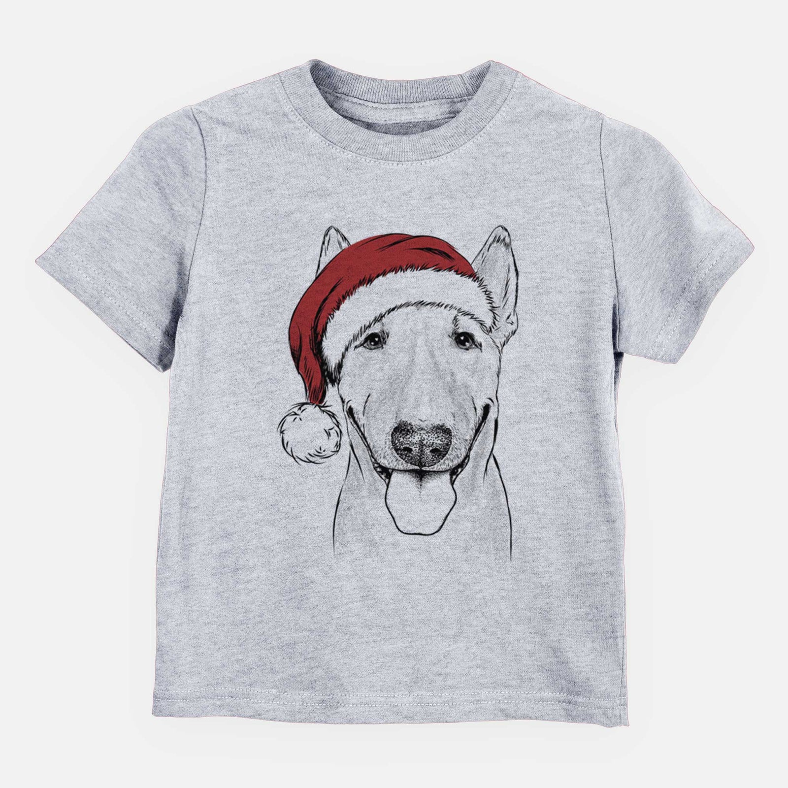 Santa Chloe the Bull Terrier - Kids/Youth/Toddler Shirt