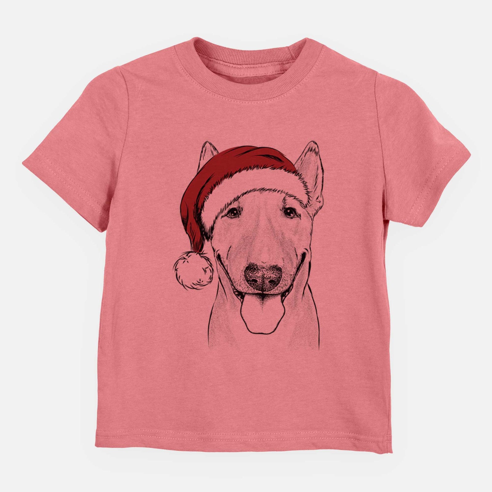 Santa Chloe the Bull Terrier - Kids/Youth/Toddler Shirt