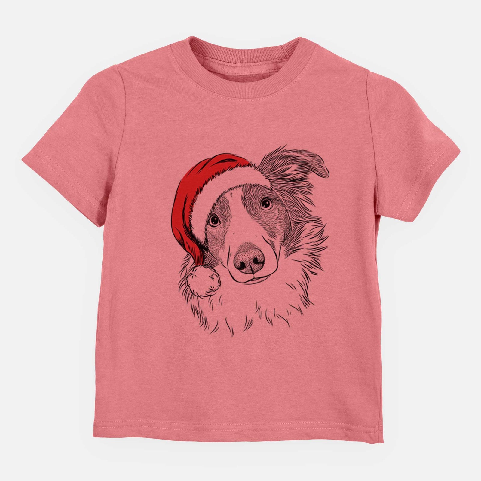 Santa Cyclone the Australian Shepherd - Kids/Youth/Toddler Shirt