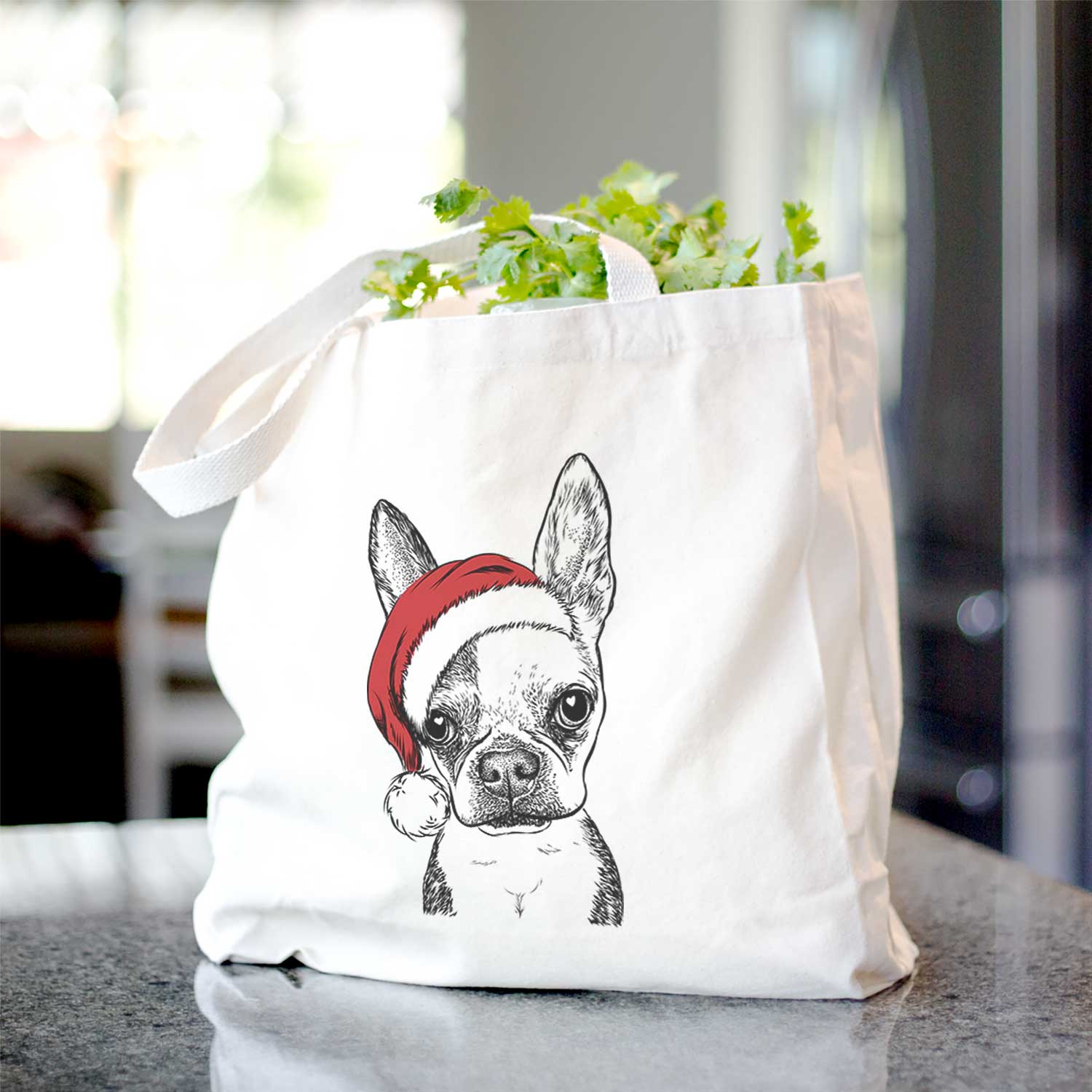 Daisy the Boston Terrier - Tote Bag