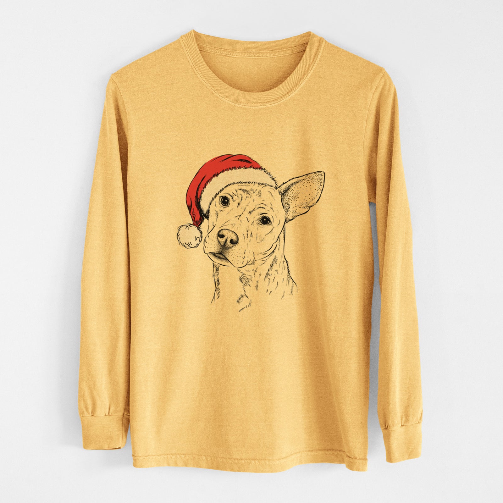 Santa Diesel the Mixed Breed - Heavyweight 100% Cotton Long Sleeve