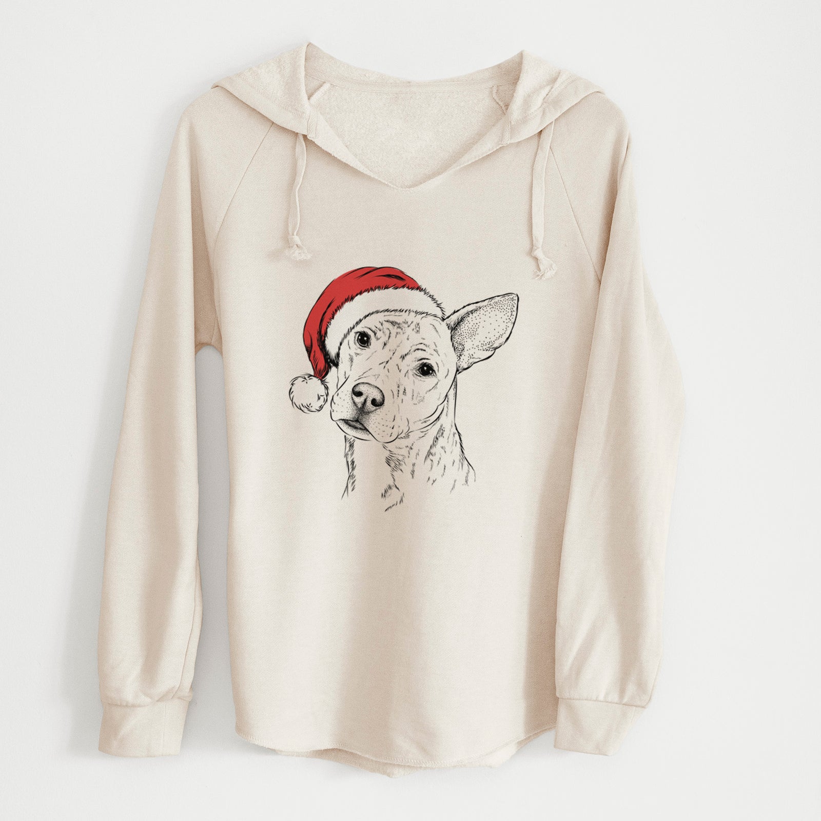 Santa Diesel the Mixed Breed - Cali Wave Hooded Sweatshirt