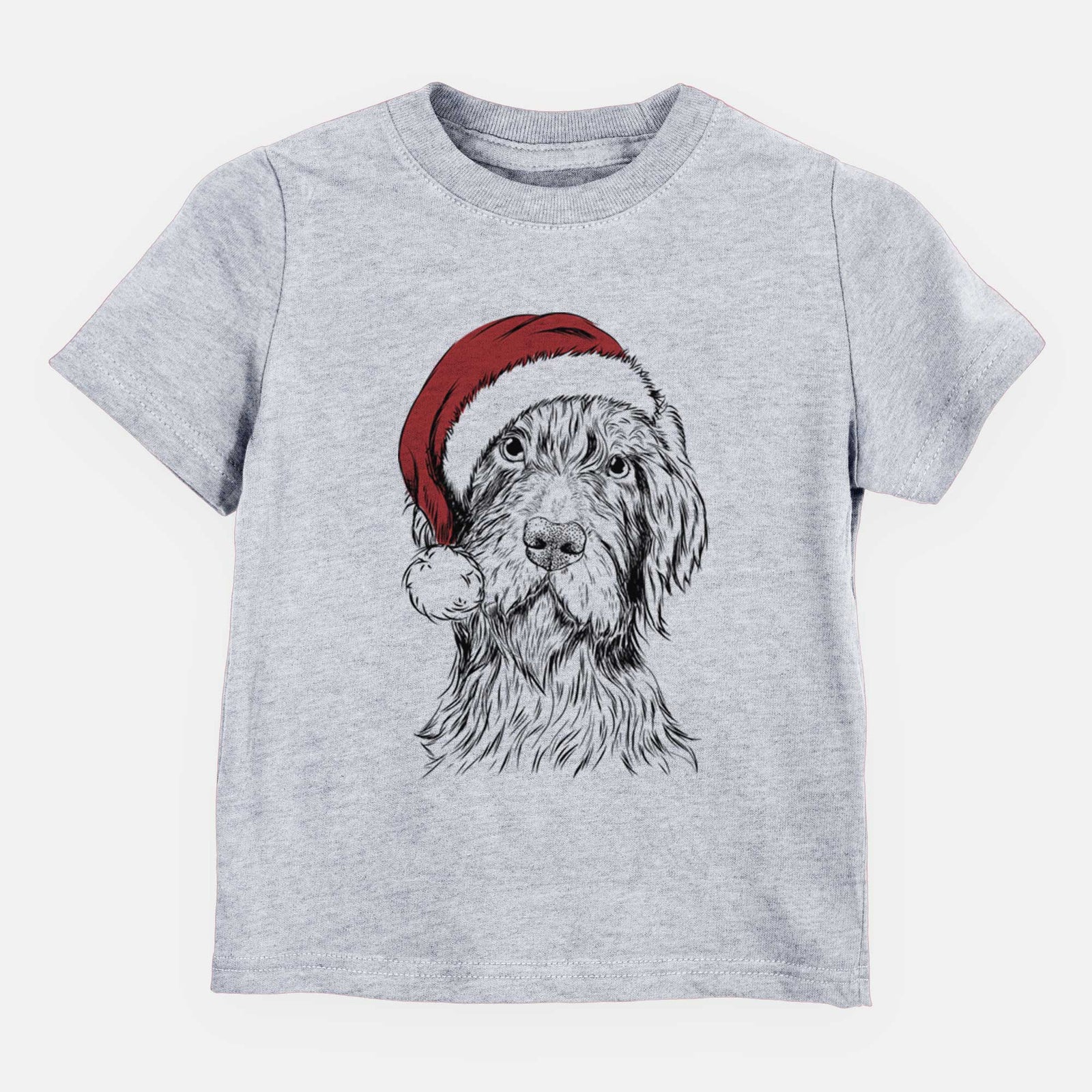 Santa Doc Holliday the Pudelpointer - Kids/Youth/Toddler Shirt
