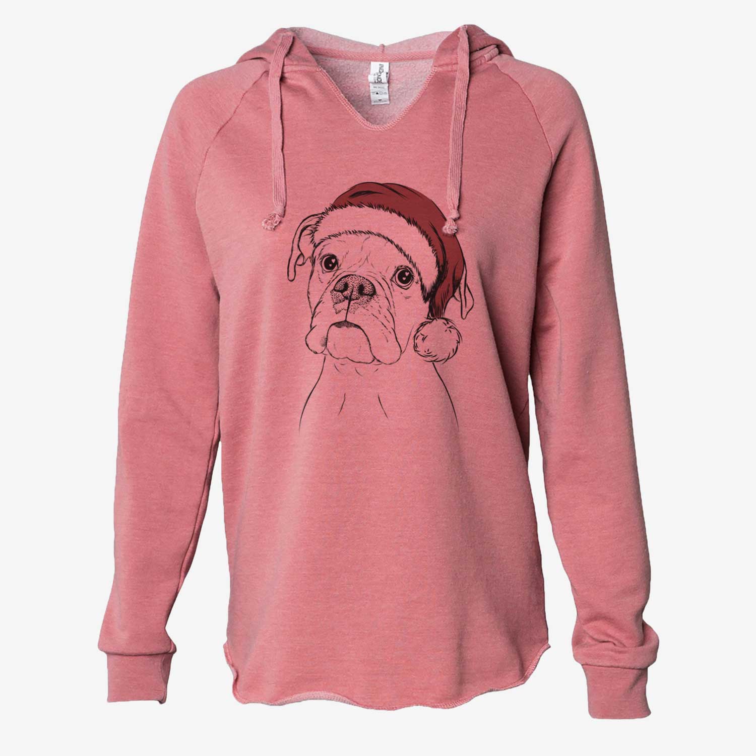 Ellie the Boxer - Cali Wave Hooded Sweatshirt