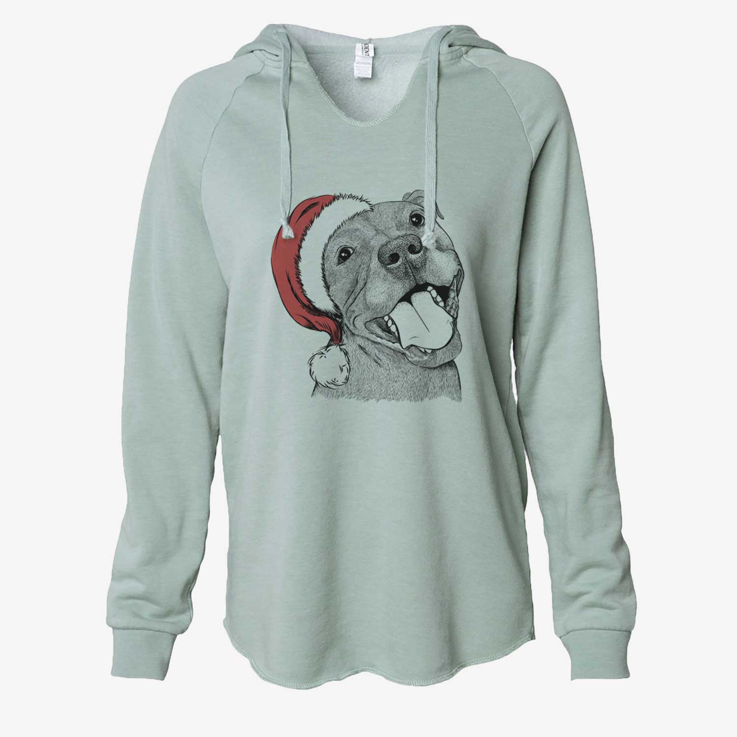 Eloise the Pitbull Mix - Cali Wave Hooded Sweatshirt