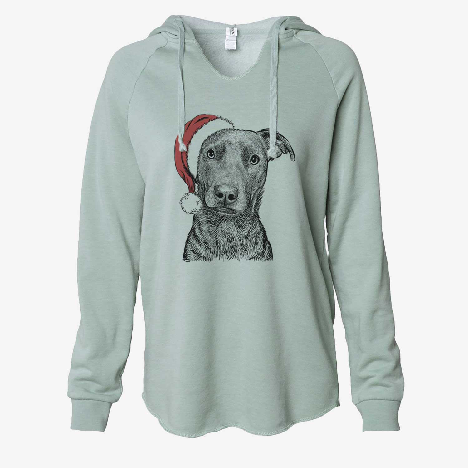 Embyr the Mixed Breed - Cali Wave Hooded Sweatshirt