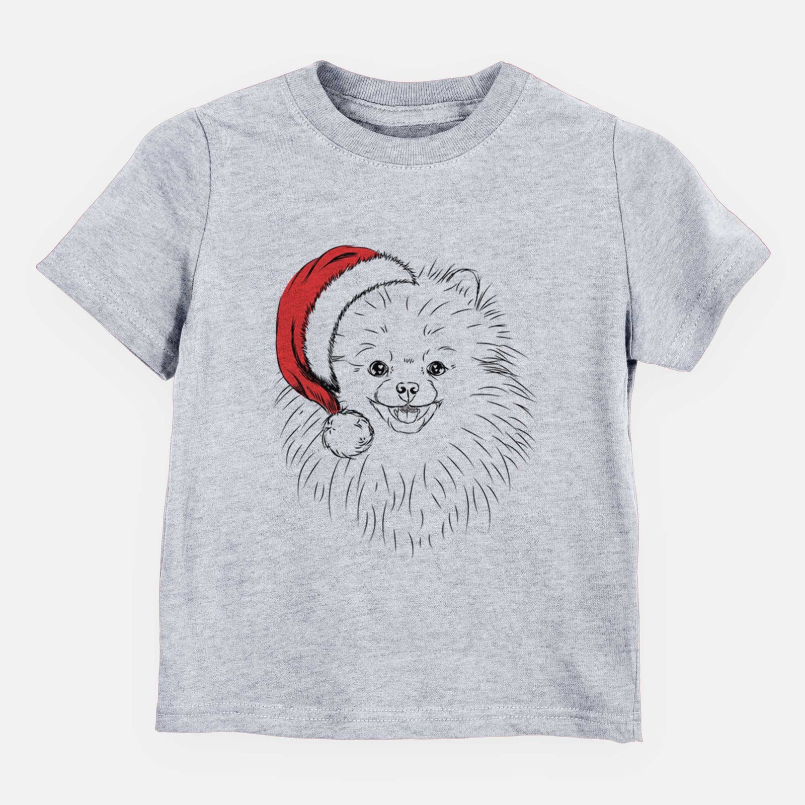 Santa Finn the Pomeranian - Kids/Youth/Toddler Shirt