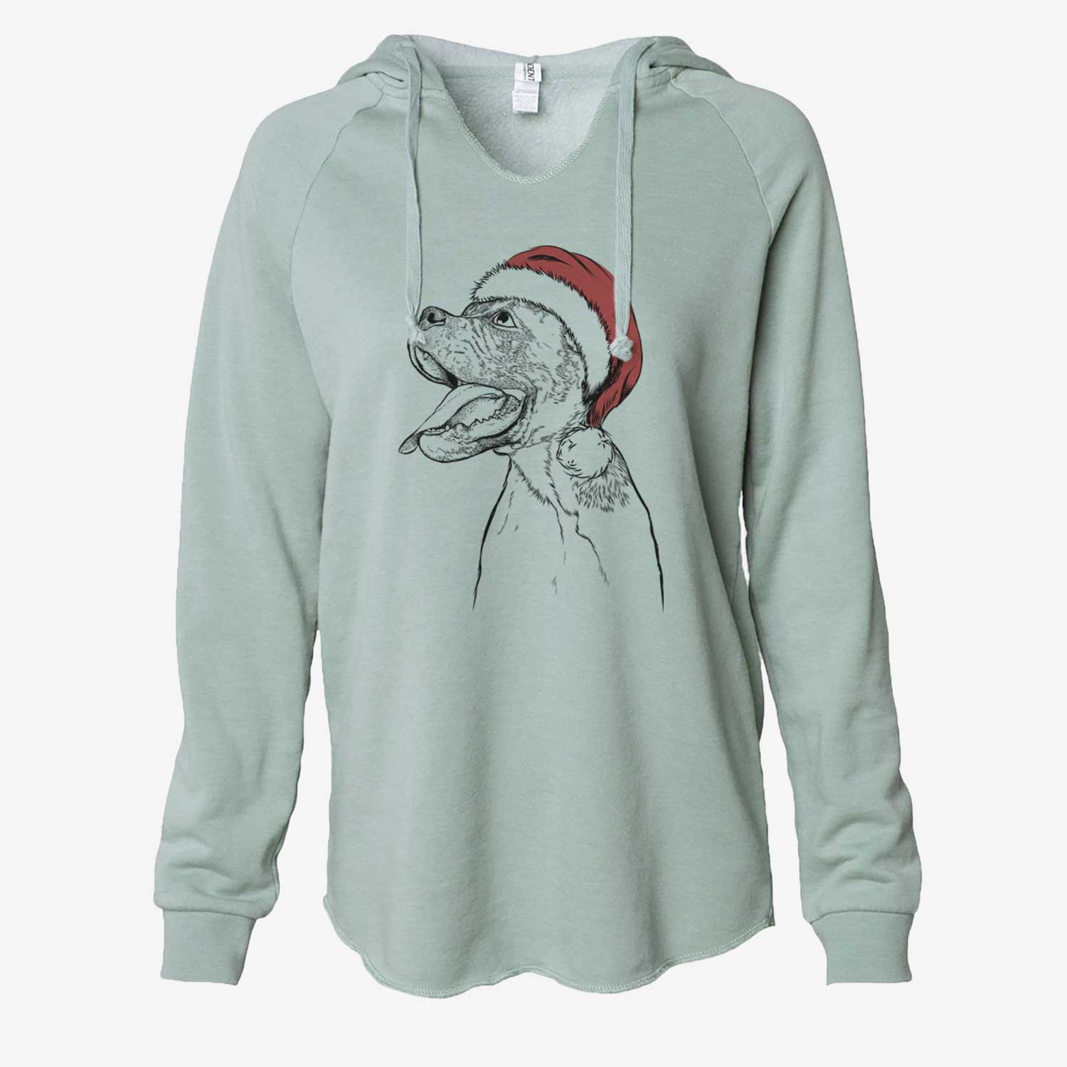 Floyd the Boxer - Cali Wave Hooded Sweatshirt